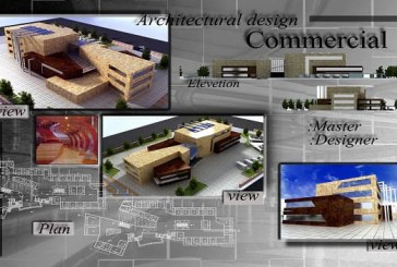 کاملترین پروژه معماری مجتمع تجاری (003)